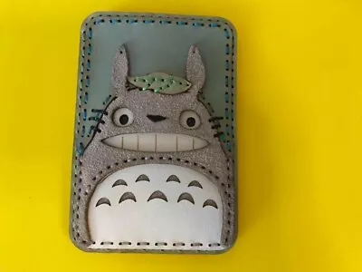 £153.43 • Buy My Neighbor Totoro Leather Pass Case Ghibli OJAGA DESIGN Collaboration