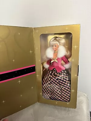 $16 • Buy 1996 Vintage BARBIE Avon Winter Rhapsody Special Edition Blonde 16353 NRFB