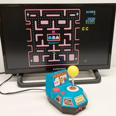 Ms. Pacman 5 In 1 Plug And Play TV Video Game 1982-3 Jakks Pacific Namco TESTED • $29.99