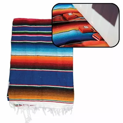 $82.68 • Buy Hot Rod Interior Kit - Blue Authentic Mexican Indian Blanket VPAINTBL Custom