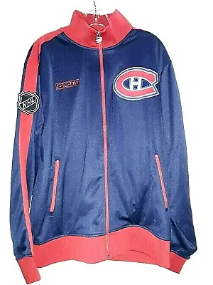Montreal Canadiens NHL Men's Team Classic Full Zip Jacket Large • $125