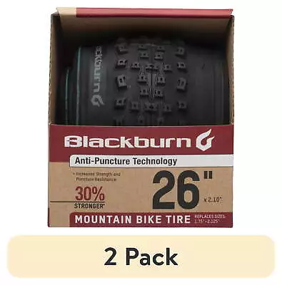 (2 Pack) Mountain Bike Tire 26  X 2.10  • $36.05