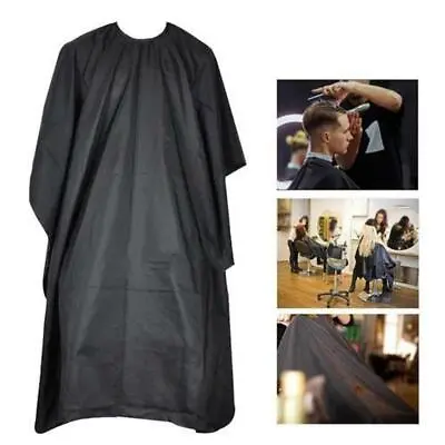 £1.99 • Buy Professional Hair Cutting Apron Salon Barber Hairdressing Cut Gown Black Cape