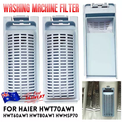 2X Washing Machine Lint Filter For HAIER HWT70AW1 HWT60AW1 HWT80AW1 HWMSP70 AU • $11.99