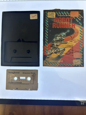 £1.99 • Buy Robot Runner - Longman MicroMega - Sinclair ZX Spectrum 16k 48k 128k (b23)