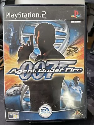 JAMES BOND 007 AGENT UNDER FIRE PlayStation 2 PS2 Game With Manual And Case • £3.99