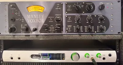 MANLEY VOXBOX Tube Channel Strip: Legendary Class A Preamp EQ De-Ess Dynamics • $3000