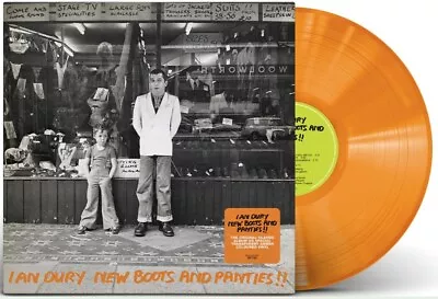 Ian Dury - New Boots & Panties 2022 EU Amber Vinyl LP New  • £24.99