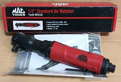 Mac Tools (ARS550) 1/2  Standard Air Ratchet (280 RPM) - NEW  • $147.98