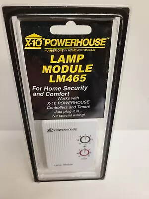 X10 Powerhouse Lamp Module LM465 - NEW IN BOX Security Controller Timer Plug-In • $9.98