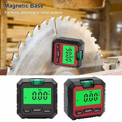 Magnetic LCD Digital Inclinometer Level Box Gauge 360°Angle Finder Protractor • $12.23