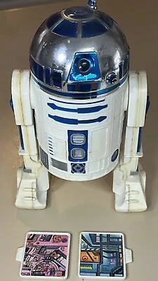 Vintage Star Wars 12” R2-D2 Complete W/Both Plans 1978 Kenner 8 Inch Very NICE! • $149.99