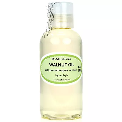 4 Oz Walnut Oil 100% Pure Organic Cold Pressed Best Fresh Multi Purpose • $7.89