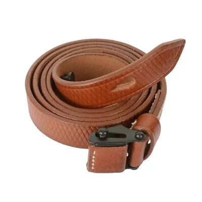 WW2 German Army MP40 Leather Sling -Quality Reproduction- Light Brown • $25.20