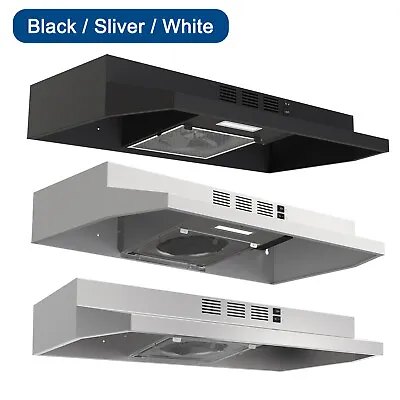 Zomagas 30inch Stainless Steel Kitchen Range Hood 230CFM LED  Sliver/White/Black • $74.99