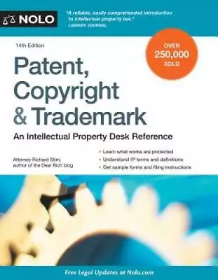 Patent Copyright  Trademark: An Intellectual Property D - ACCEPTABLE • $8.69
