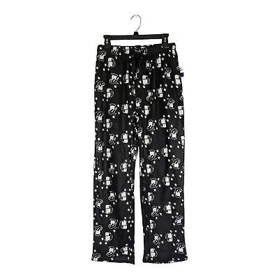 Lucky Brand Mens Black Polar Bear Soft Fleece Lounge Pajama Pants Sleepwear New • $21.77