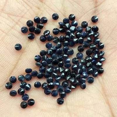 Wholesale Lot Of 3mm Round Faceted Natural Sapphire Loose Calibrated Gemstone • £9.32