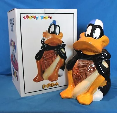 Vintage Daffy Duck Looney Tunes Cookie Jar - Mint-in-box - Circa 1993 • $29.99