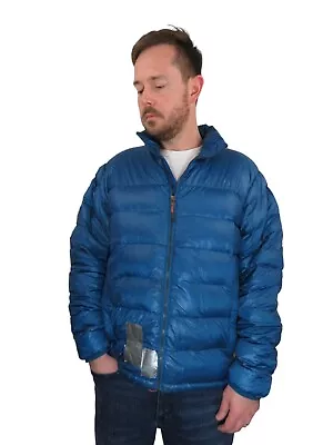 The North Face Nuptse Goose Down Puffer Quilted Jacket Coat Mens Large Damaged • $69.99