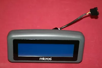 Lot Of 5 Micros Customer Display WS4 P/N 500701-001w/mount Complete-All As Shown • $70