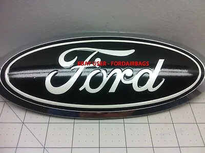 Ford F150 Emblem Overlay Decal 2021 2022 2023 2024   WHITE PEARL TRICOAT • $23