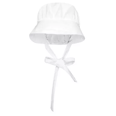 Womens Wide Brim Hat Photo Shoots Maid Cosplay School Plays Apron Club Mob Cap • $17.85