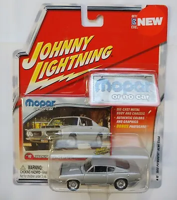 1968 PLYMOUTH HEMI CUDA  Mopar Or No Car #10  By Johnny Lightning • $12.71