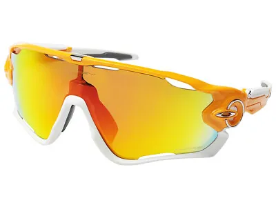 Oakley Jawbreaker Polarized Sunglasses OO9290-09 Atomic Orange/Fire Iridium • $219.99