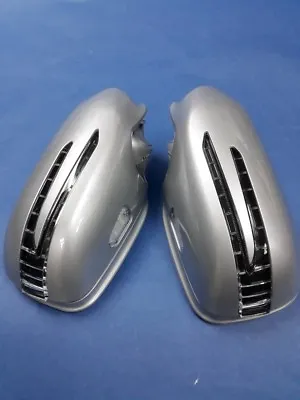 Two Arrow Led Silver Door Mirror Covers For 2007-2009 Mercedes Benz W211 E-class • $138