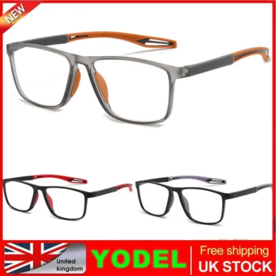 £5.55 • Buy UK Mens Non Slip Readers Anti-blue Light Reading Glasses Men 1 Pairs Portable