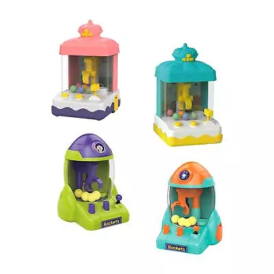 Crane Machine Desktop Interactive Toy Mini Clip Doll Machine Mini Vending • £9.86