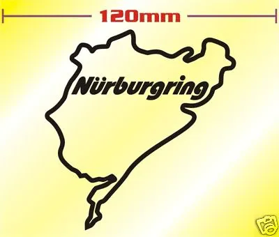 Nurburgring Decal Sticker Yamaha R1 R6 M1 YZF FZR     O • £2