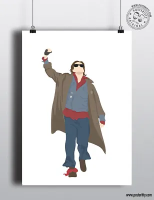 JOHN BENDER - Breakfast Club - 80's Icon Characters Poster Minimal Print Art • £4.50