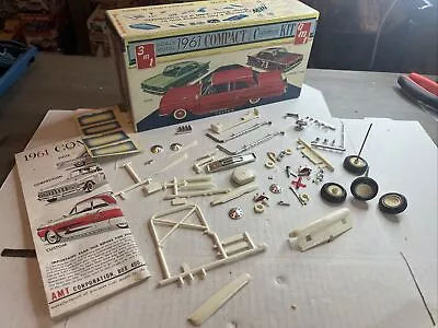 Amt 1961 Mercury Comet Ht Original Box & Misc Parts+++! Circa 1961! Vmcp! • $14.95