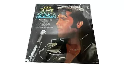 Vintage Elvis Love Songs Album Vinyl Record LP 16 Original Hits • $19.95