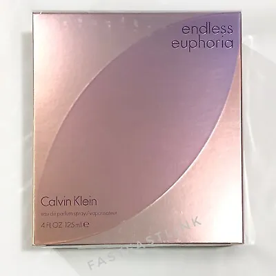 CALVIN KLEIN ENDLESS EUPHORIA EDP 125ml SPRAY WOMENS PERFUME..NEW & GENUINE • $119.99