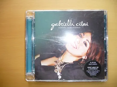 Gabriella Cilmi  Lessons To Be Learned  CD With Bonus Material - Bargain! • £1.75