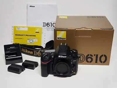 Nikon D610 24.3 MP Digital SLR Camera As New In The Box  -s/c=12850 • $699