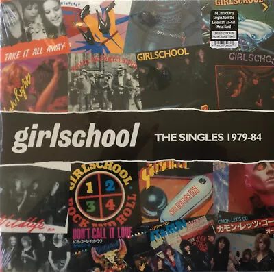 Girlschool  The Singles 1878-84  Lp Motorhead Judas Priest The Runaways Fastway  • $32