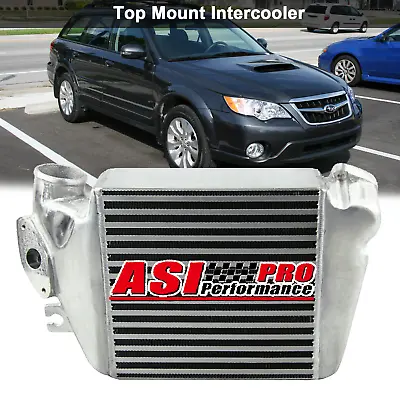 Top Mount Intercooler Fit  2005-2009 Subaru Legacy GT Outback XT 2008~2015 WRX • $169