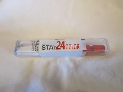 Maybelline Super Stay 24 Hr Lip Color 2-Step Micro Flex #210 Non-stop Orange • $3.89