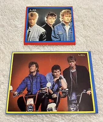 A-ha 1986 MORTEN HARKET POP STICKER #4 Swedish Magazine Okej Poster 1980s • $7