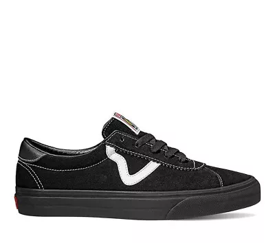 UNISEX Vans Sport Suede Black Shoes • $110