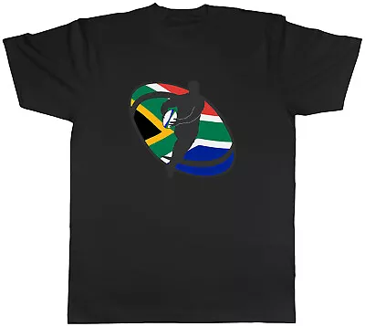 Rugby South Africa Mens Unisex T-Shirt Tee • £8.99