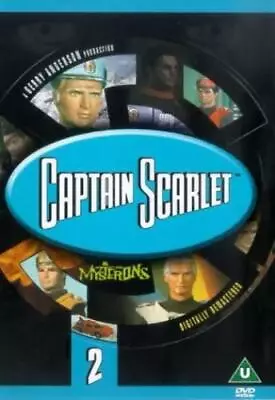 Captain Scarlet And The Mysterons: 2 DVD (2001) Alan Perry Cert U Amazing Value • £2.46