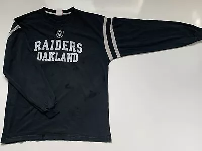 Vintage Oakland Raiders Long Sleeve Size L • $35.20
