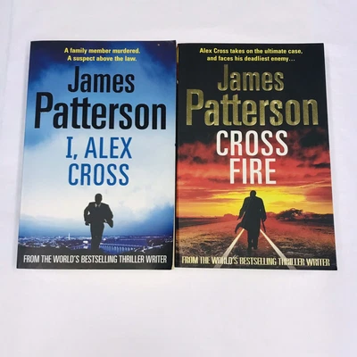 $25.98 • Buy James Patterson Alex Cross #15 #16 Lot Bundle Crime Mystery Thriller 2 Large PB