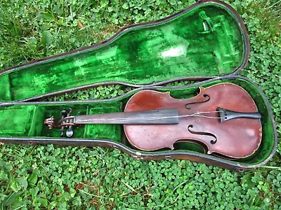 Vintage German Violin Full Size Case  Needs Work • $79.99