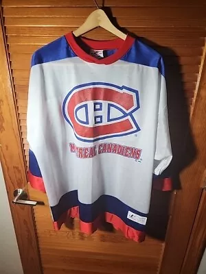 Vintage Light Weight Montreal Canadiens Jersey Adult XL O-38 • $20